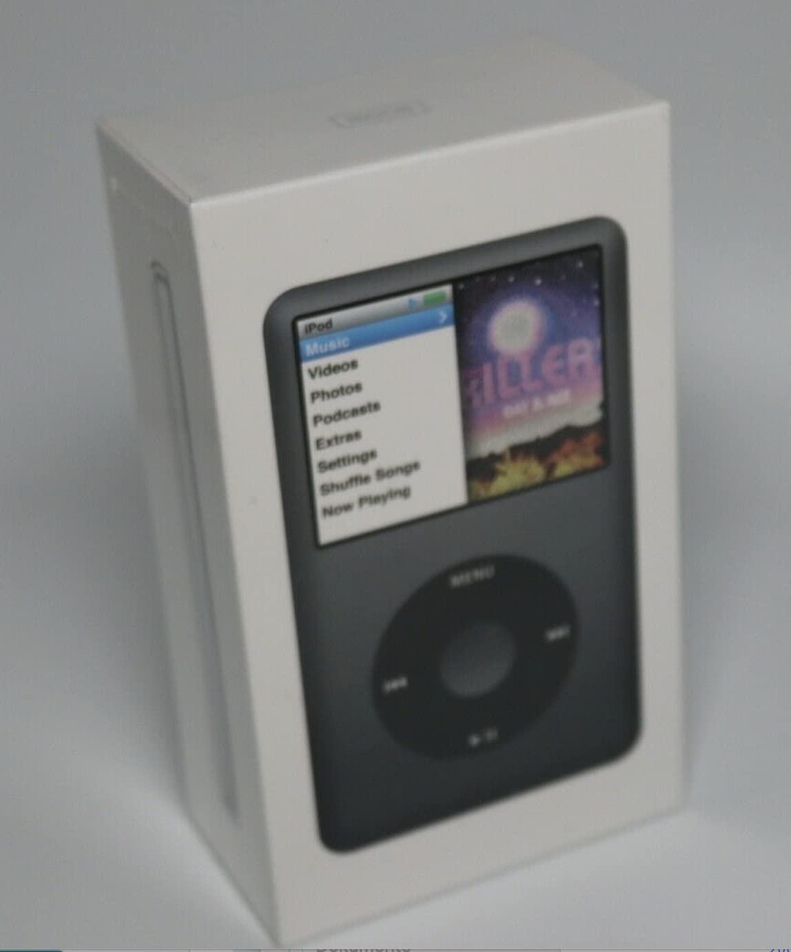 iPod classic 第7世代 160GBからSD256GBにグレー